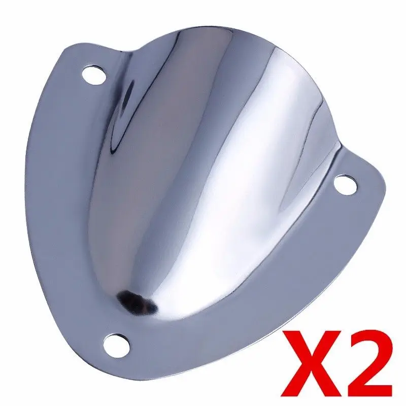 2 Pieces Boat Stainless Steel Clam Shell Midget Vent Hose Cable Cover Marine Yacht
2 Pieces Boat Stainless Steel Clam Shell Midget Vent Hose Cable Cover Marine Yacht