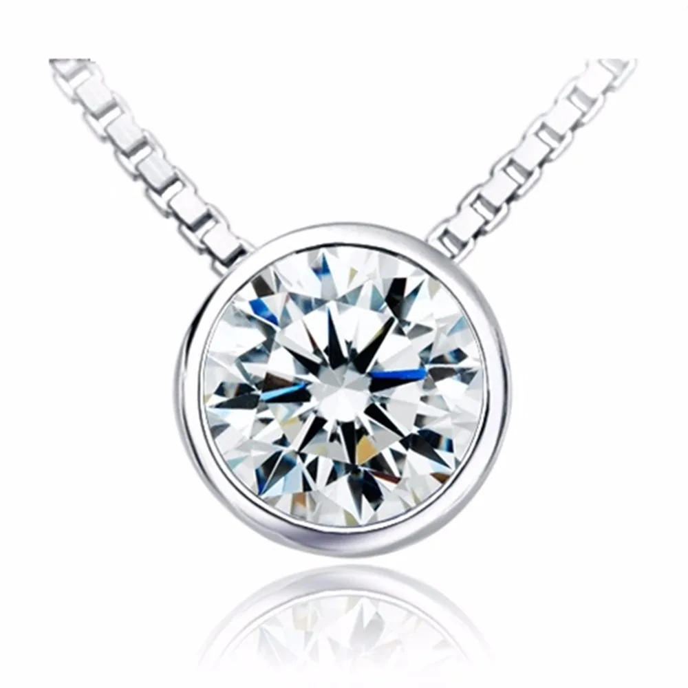 1Ct Diamond Pendant 925 Sterling Silver White Gold Plated Pendant Necklace Nice Quality Jewelry 925 Necklace Pendant f
1Ct Diamond Pendant 925 Sterling Silver White Gold Plated Pendant Necklace Nice Quality Jewelry 925 Necklace Pendant f