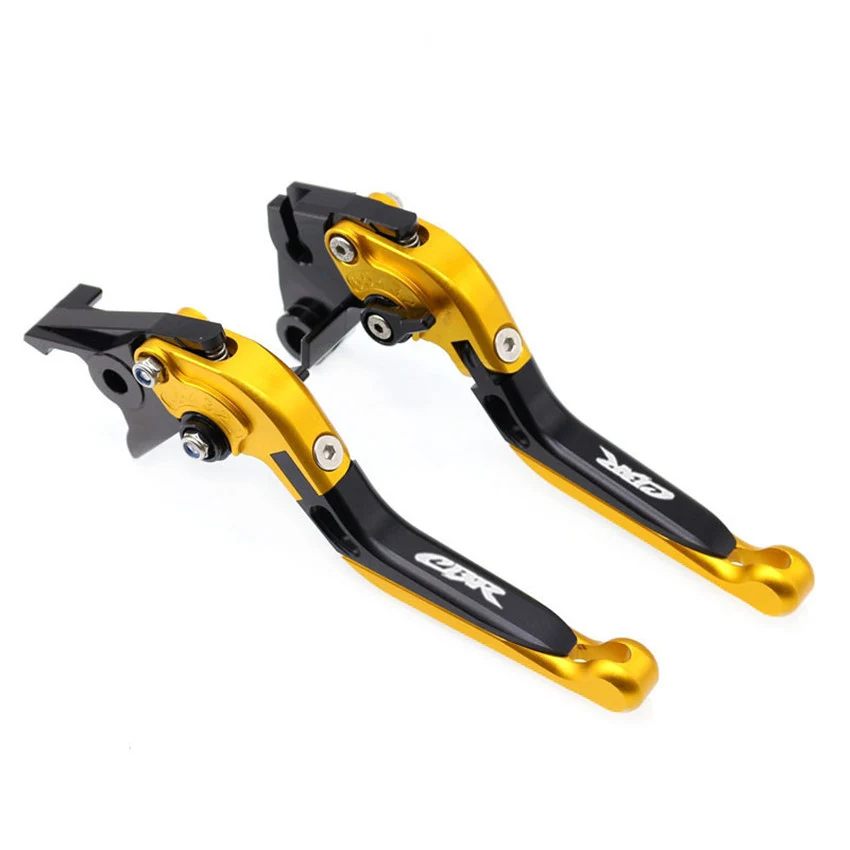 CNC Extendable Folding Brake Clutch Lever Aluminum For Honda CBR250R CBR300R CBR500R Logo CBR
CNC Extendable Folding Brake Clutch Lever Aluminum For Honda CBR250R CBR300R CBR500R Logo CBR