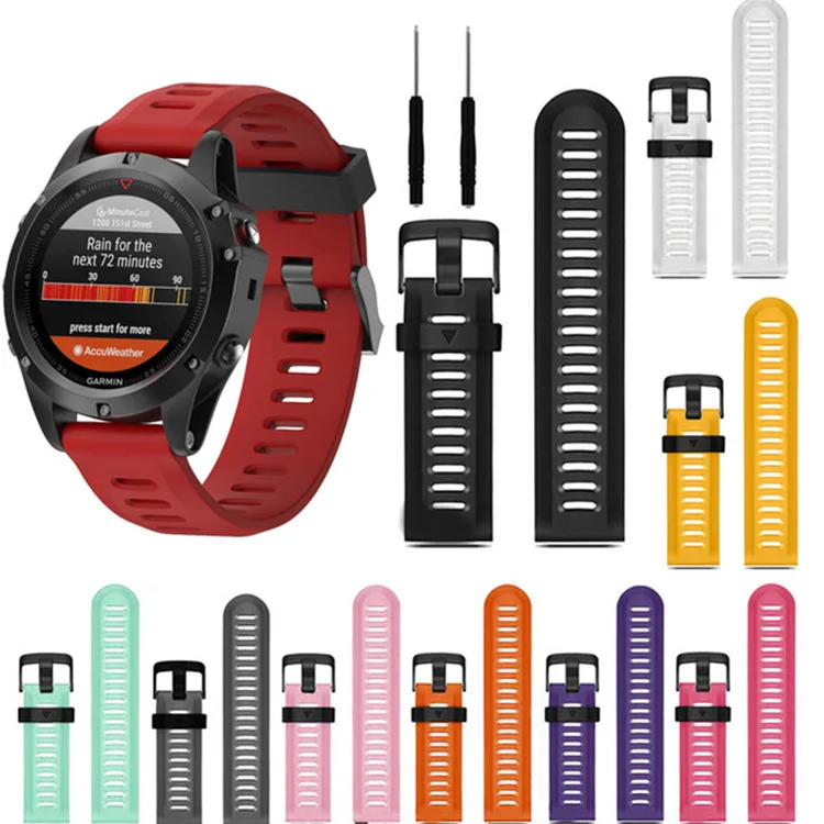 26 MM Watchband Strap for Garmin Fenix 3 GPS Watch Quick Release Silicone Easyfit Wrist Band Strap
26 MM Watchband Strap for Garmin Fenix 3 GPS Watch Quick Release Silicone Easyfit Wrist Band Strap