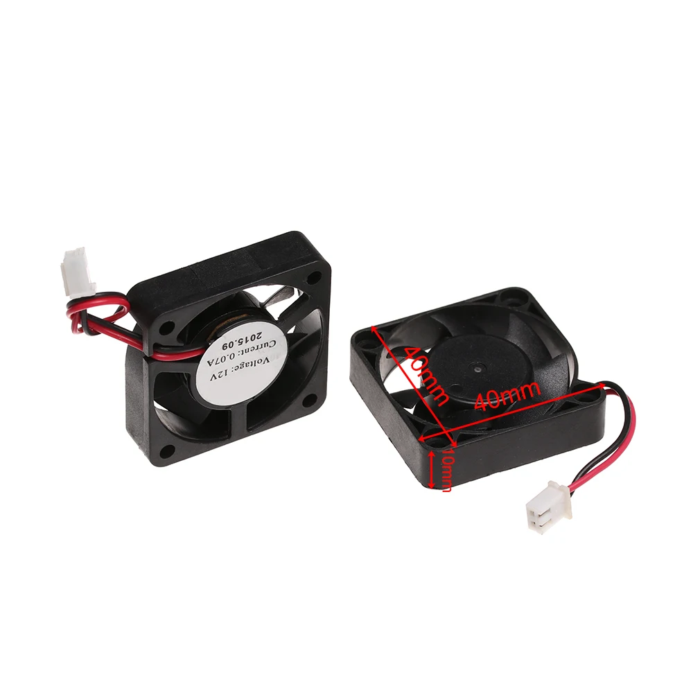 1/2pcs 4010 12V 0.07A Mini Computer Cooler Fan Brushless 40mm x 10mm DC Fan with 2-Pin
1/2pcs 4010 12V 0.07A Mini Computer Cooler Fan Brushless 40mm x 10mm DC Fan with 2-Pin