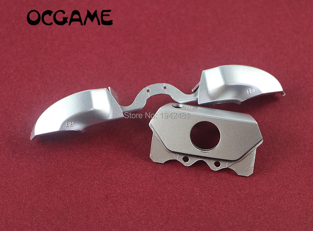OCGAME 2 компл./лот серебряные кнопки LB RB бамперы детали и комплект средней части