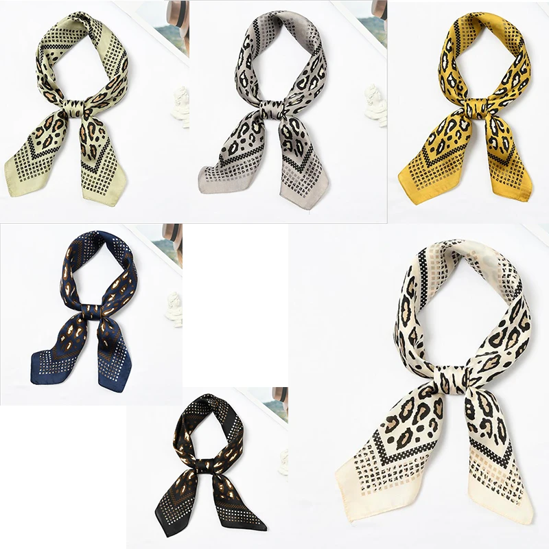 yishine 20pcs Mix Colors Multifunction Leopard Patchwork Printed Women's Small Square Wraps Scarves Shaw Polyester Silk Scarf
yishine 20pcs Mix Colors Multifunction Leopard Patchwork Printed Women's Small Square Wraps Scarves Shaw Polyester Silk Scarf