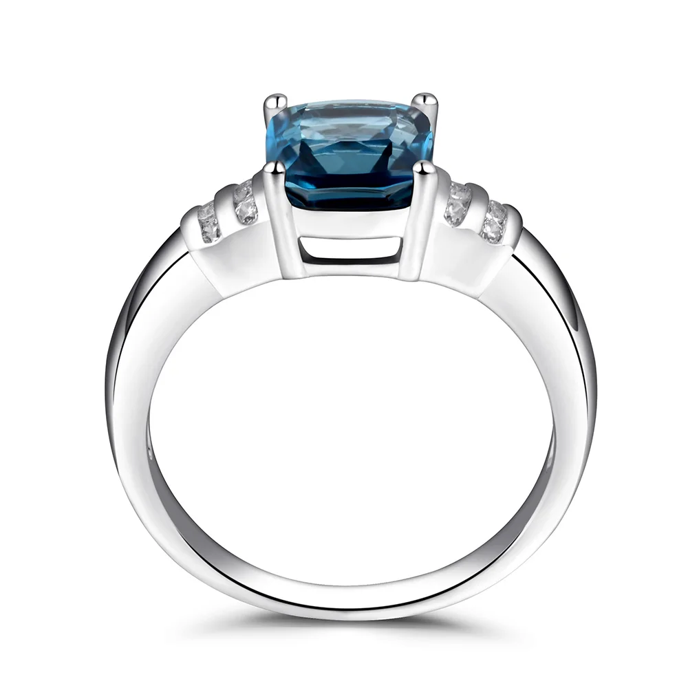 Leige Jewelry London Blue Topaz Rings Cushion Cut Engagement Promise Rings for Women 925 Sterling Silver Jewelry Blue Gemstone
Leige Jewelry London Blue Topaz Rings Cushion Cut Engagement Promise Rings for Women 925 Sterling Silver Jewelry Blue Gemstone