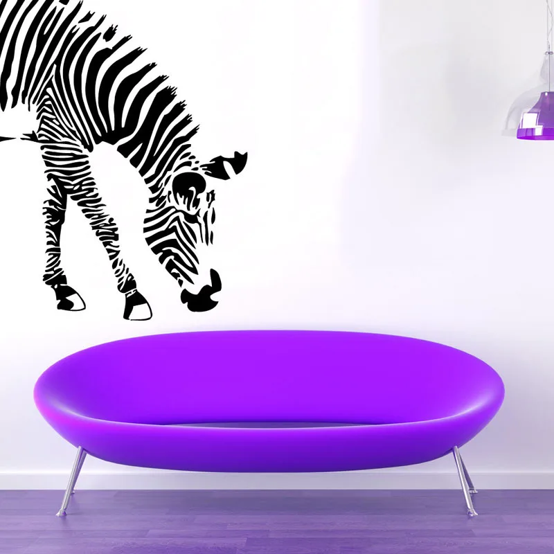 ZOOYOO Zebra Eating Wall Stickers Jungle Safari Wild Animals Vinyl Wall Decals Art Design Removable Living Room Decor
ZOOYOO Zebra Eating Wall Stickers Jungle Safari Wild Animals Vinyl Wall Decals Art Design Removable Living Room Decor
