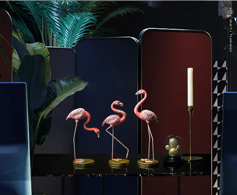 Flamingo Model Nordic Wine Cabinet Soft Decorations Arts and Crafts Creative home Living room decoration
Flamingo Model Nordic Wine Cabinet Soft Decorations Arts and Crafts Creative home Living room decoration