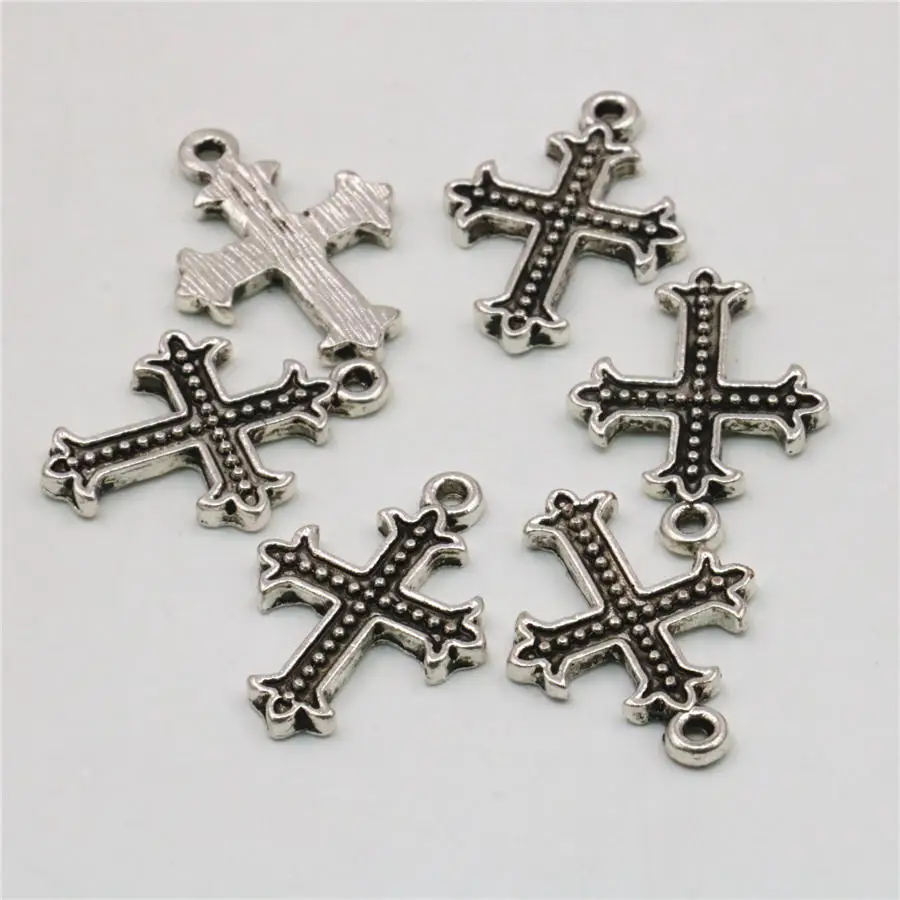 Unique Novelty Jewelry Findings 10PCS Lucky Cross Kaddish Accessories Copper Metal DIY Loose Pendant Necklace 17x24mm
Unique Novelty Jewelry Findings 10PCS Lucky Cross Kaddish Accessories Copper Metal DIY Loose Pendant Necklace 17x24mm