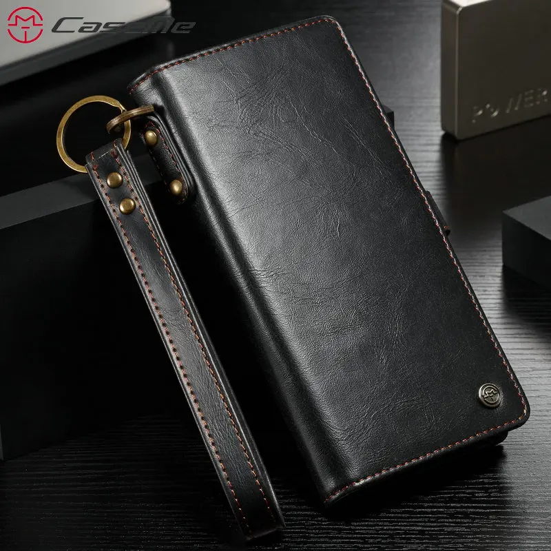 Чехол книжка CaseMe для Samsung Galaxy Note 8 с ремешком на запястье и функцией беспроводной