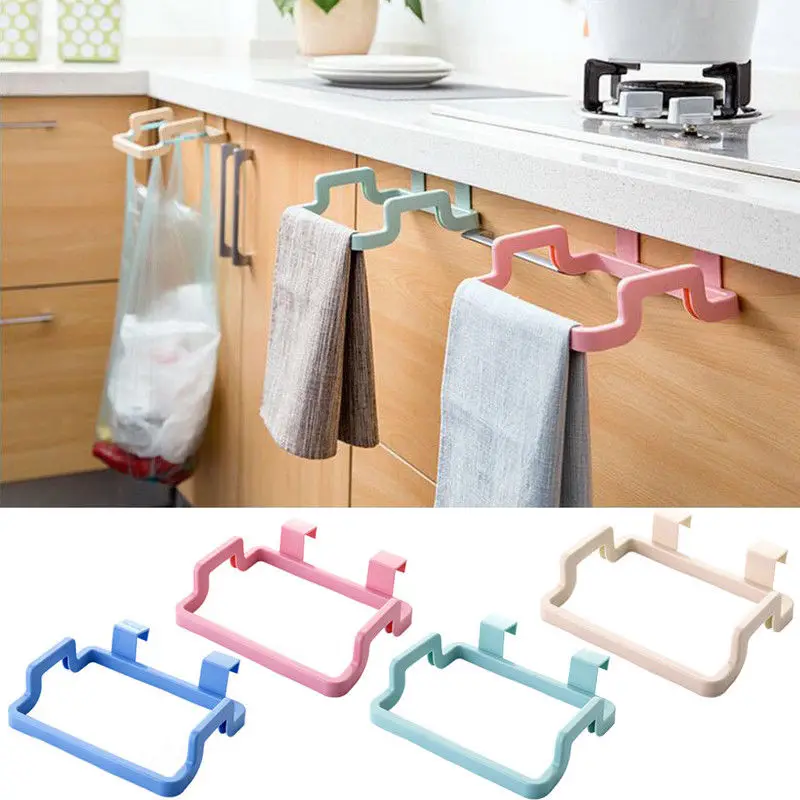 Plastic Hanging Trash Garbage Bag Stand Dishcloth Holder Cupboard Cabinet Hanger Door Back Towel Storage Rack Simple Waste Bag
Plastic Hanging Trash Garbage Bag Stand Dishcloth Holder Cupboard Cabinet Hanger Door Back Towel Storage Rack Simple Waste Bag
