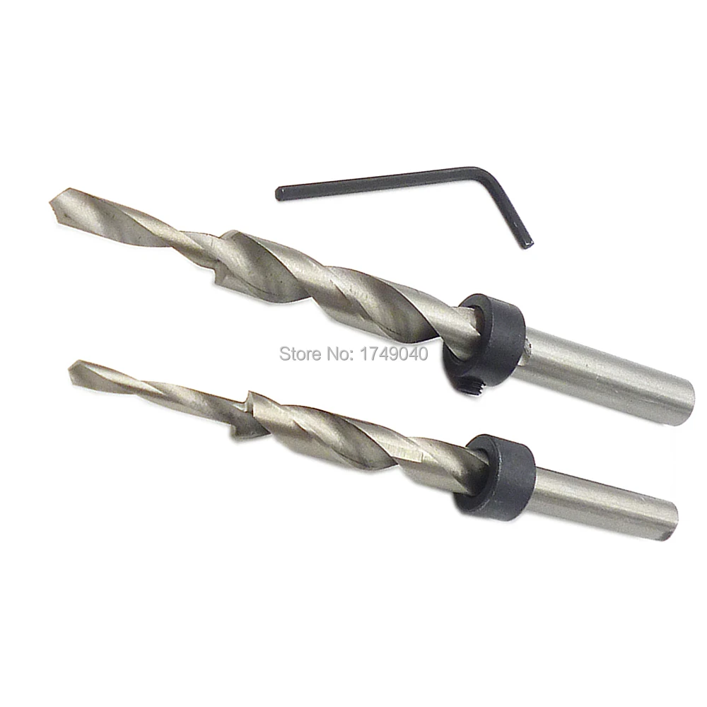2pcs Woodworking Drill Bits 8mm 10mm HSS Twist Step Drill Bit Set with Stop Collar and Hex Wrench for Manual-Pocket Hole Tool
2pcs Woodworking Drill Bits 8mm 10mm HSS Twist Step Drill Bit Set with Stop Collar and Hex Wrench for Manual-Pocket Hole Tool