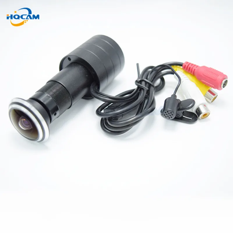 Мини-камера видеонаблюдения HQCAM 700TVL угловая 170 градусов 960H DVR | Безопасность и