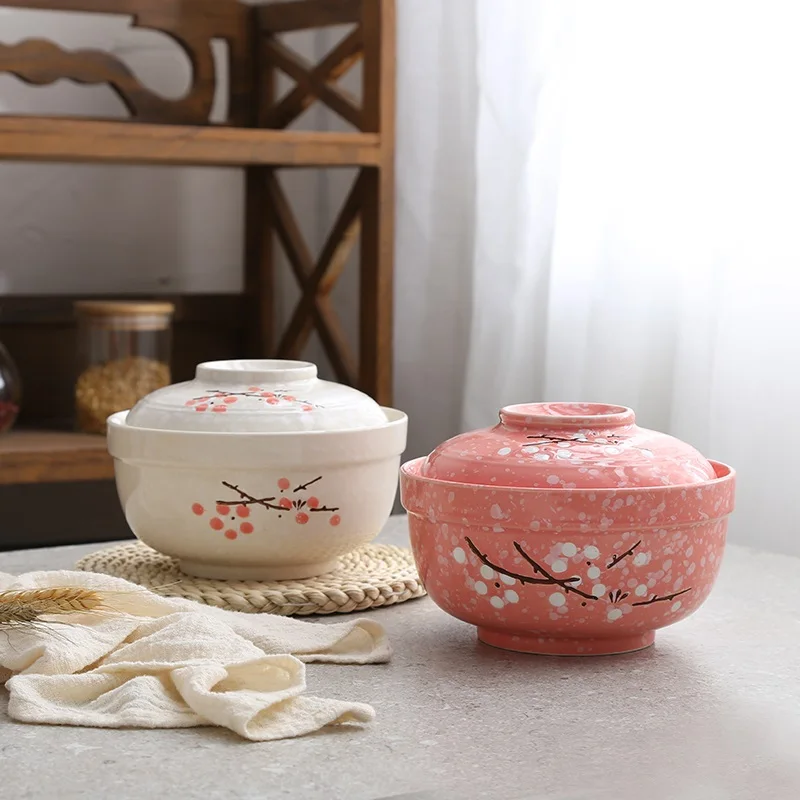 Japanese instant noodles bowls with lid Student Bowl Tableware Creative lunch box Instant noodles Bowl Instant noodles
Japanese instant noodles bowls with lid Student Bowl Tableware Creative lunch box Instant noodles Bowl Instant noodles