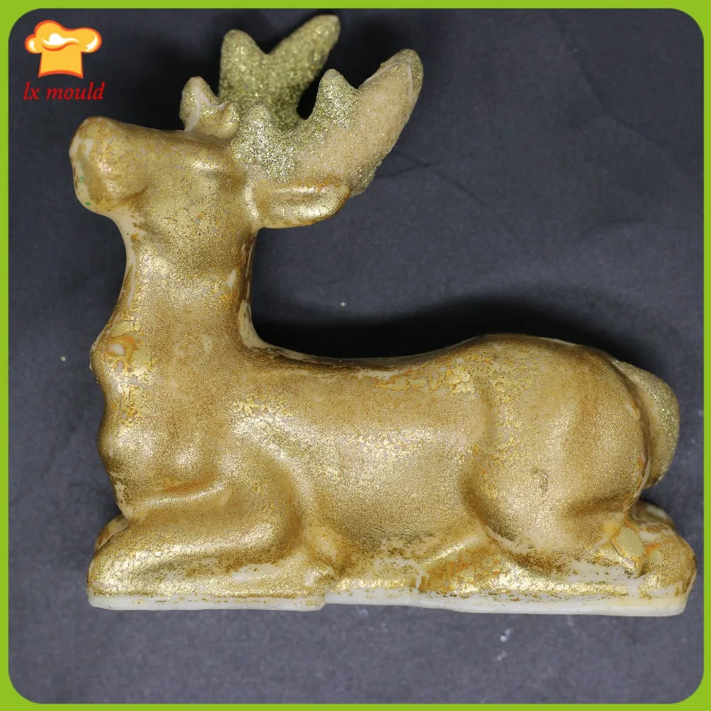 Elk Christmas candle is a candle mould soap mold animal cartoon candle silicone mold silicone tools
Elk Christmas candle is a candle mould soap mold animal cartoon candle silicone mold silicone tools