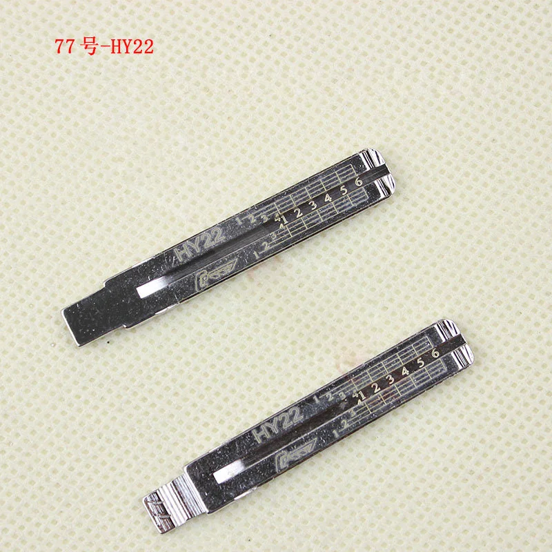 NO.77 HY22 Replacement Key Blade for Hyundai IX35 Car Key Blanks for Kia Sportage with scale mark
NO.77 HY22 Replacement Key Blade for Hyundai IX35 Car Key Blanks for Kia Sportage with scale mark