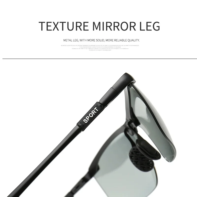 New Photochromic Chameleon Polarized Sunglasses Men Brand Designer Change Color Lens Driving gafas oculos de sol
New Photochromic Chameleon Polarized Sunglasses Men Brand Designer Change Color Lens Driving gafas oculos de sol