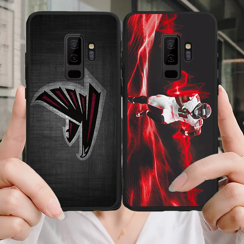 Yinuoda чехол для телефона NFL Atlanta Falcons samsung Galaxy Note4 5 9 A7 A8 (2018) A9 мягкий из ТПУ с узором