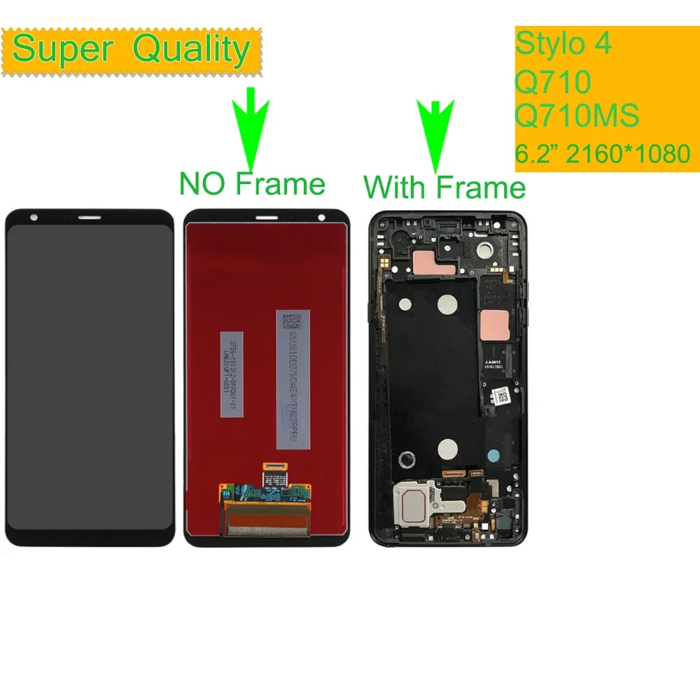 10 шт./лот, оригинальный для LG Stylo 4 Stylo4 Q710 Q710MS ЖК-дисплей, сенсорный экран, дигитайзер, сборка для LG Stylo 4, ЖК-дисплей
10 шт./лот, оригинальный для LG Stylo 4 Stylo4 Q710 Q710MS ЖК-дисплей, сенсорный экран, дигитайзер, сборка для LG Stylo 4, ЖК-дисплей