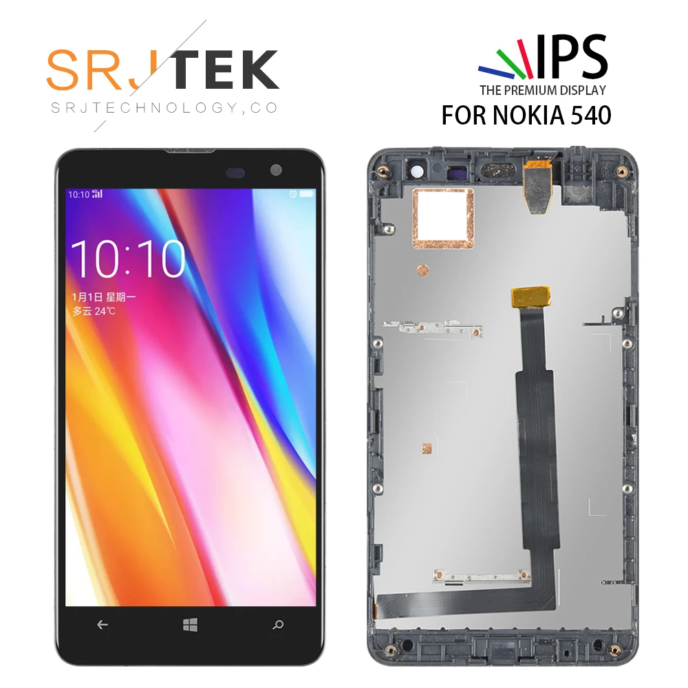 Srjtek 4.7" For NOKIA Lumia 625 LCD Touch Screen For NOKIA Lumia 625 Display Digitizer Assembly With Frame Replacement Parts
Srjtek 4.7" For NOKIA Lumia 625 LCD Touch Screen For NOKIA Lumia 625 Display Digitizer Assembly With Frame Replacement Parts