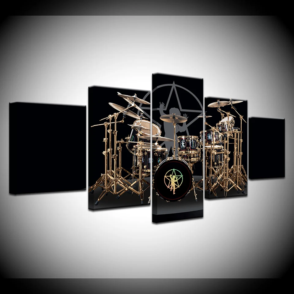 Home Decor Canvas Painting Abstract Wall Decorative Paintings 5 Panel Instrument Drum Modern Modular Frame Pictures Wall Artwork
Home Decor Canvas Painting Abstract Wall Decorative Paintings 5 Panel Instrument Drum Modern Modular Frame Pictures Wall Artwork