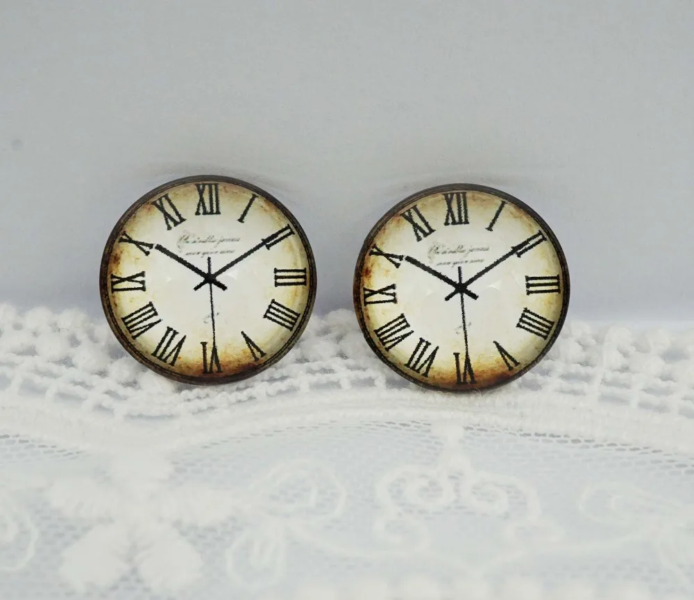 10PCS/lot Round 20MM Clock Glass Cabochon for make bracelet necklace Jewelry women 2019 earring Pins brooch craft supply | Украшения и
