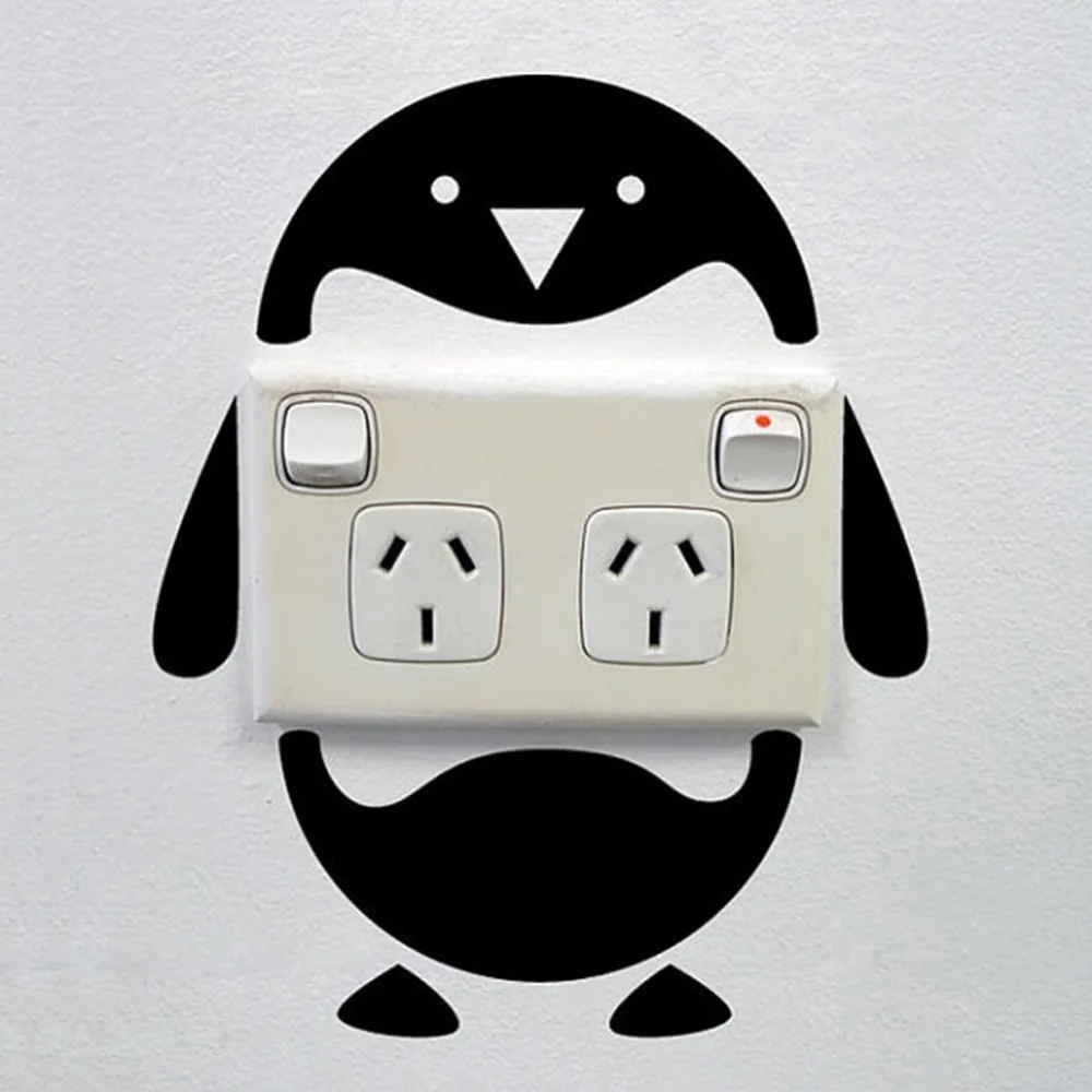 New Arrival Cute Funny Penguin Switch Sticker Cartoon Wall Decoration Decal DIY Vinyl Adesivo Home Decor Mural Room Art BB-14
New Arrival Cute Funny Penguin Switch Sticker Cartoon Wall Decoration Decal DIY Vinyl Adesivo Home Decor Mural Room Art BB-14
