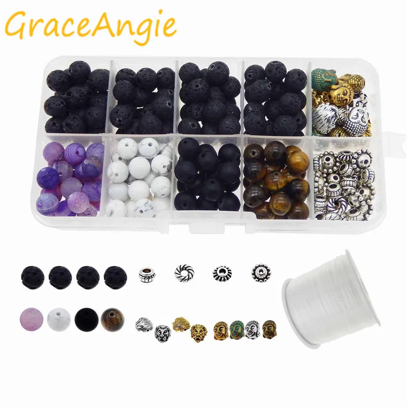 GraceAngie 248 pcs/pack 8mm Beads Jewelry Accessories Chinese Culture Religion Neo-Gothic Style Stone DIY Bracelet Men's Craft
GraceAngie 248 pcs/pack 8mm Beads Jewelry Accessories Chinese Culture Religion Neo-Gothic Style Stone DIY Bracelet Men's Craft