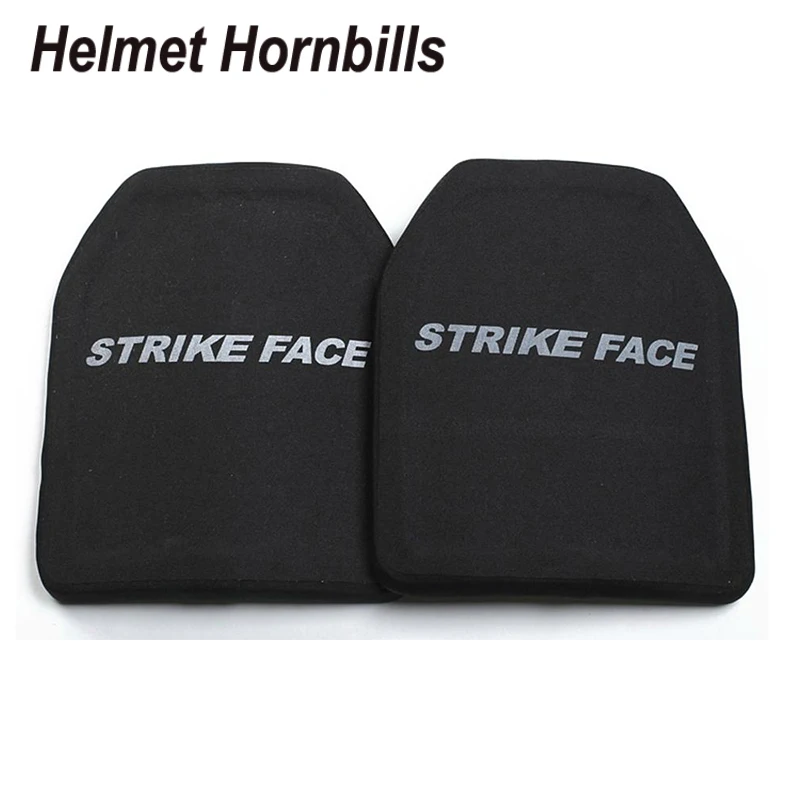Helmet Hornbills 2PCS Alumina&PE NIJ Bulletproof steel Panel Al2O3 Level 4 Ballistic Panel Level 4 bulletpoof Plate
Helmet Hornbills 2PCS Alumina&PE NIJ Bulletproof steel Panel Al2O3 Level 4 Ballistic Panel Level 4 bulletpoof Plate