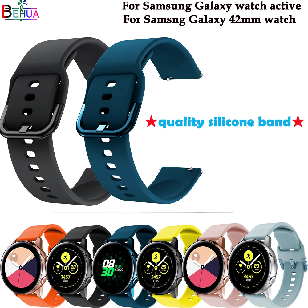 sport silicone watch band strap For Samsung galaxy watch active watch straps For Samsung Galaxy 42MM smart watch wristband New
sport silicone watch band strap For Samsung galaxy watch active watch straps For Samsung Galaxy 42MM smart watch wristband New