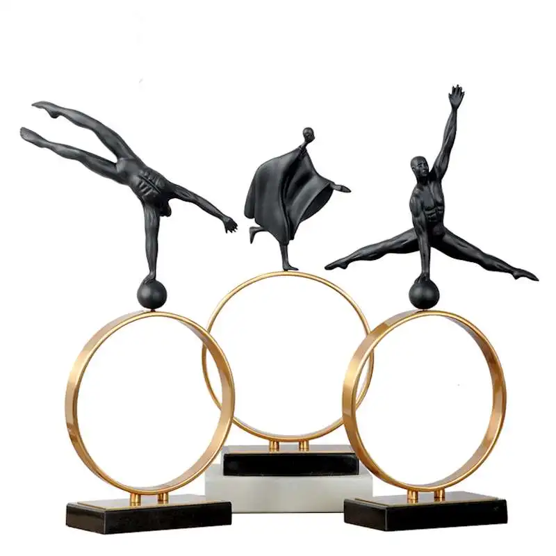 Scandinavian Desk Sculpture Model Gymnastics Sports Posture Figurines Display Home Decor Resin Marble Metal Handicrafts R784
Scandinavian Desk Sculpture Model Gymnastics Sports Posture Figurines Display Home Decor Resin Marble Metal Handicrafts R784