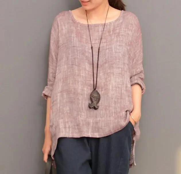 Plus Size 5XL Autumn Women Tops Casual Loose O Neck Long Sleeve Vintage Cotton Tees Solid Green Gray
Plus Size 5XL Autumn Women Tops Casual Loose O Neck Long Sleeve Vintage Cotton Tees Solid Green Gray