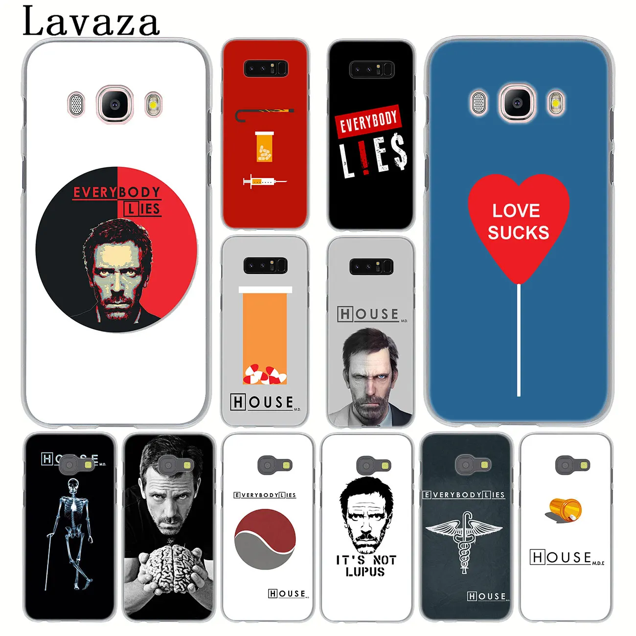 Фото Чехол для телефона Lavaza House MD everybody lies Samsung Galaxy Note 10 9 8 A9 A8 A7 A6 Plus 2018 A3 A5 2017 2016 2015(China)