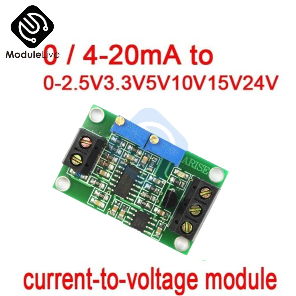 Voltage To Current Module 0-2.5V3.3V 5V 10V 15V 24V to 4-20mA Current Transmitter Supply Module DC 7V-30V 12v 24v New
Voltage To Current Module 0-2.5V3.3V 5V 10V 15V 24V to 4-20mA Current Transmitter Supply Module DC 7V-30V 12v 24v New