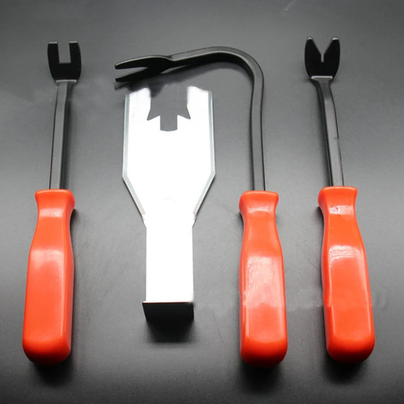 4Pcs/set Car Door Panel Remover Upholstery Car Auto Removal Trim Clip Fastener Disassemble Vehicle Refit Tool
4Pcs/set Car Door Panel Remover Upholstery Car Auto Removal Trim Clip Fastener Disassemble Vehicle Refit Tool