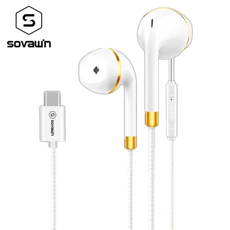 Наушники USB Type C проводные с микрофоном наушники вкладыши типа для LeEco Le 2 / Max/ Pro Xiaomi