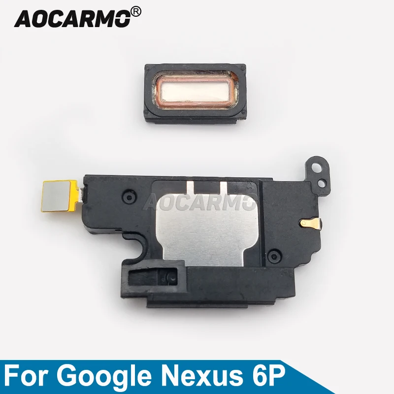 Aocarmo Top Ear Speaker With Sticker Bottom Loudspeaker Flex Cable For Huawei For Google Nexus 6P Replacement
Aocarmo Top Ear Speaker With Sticker Bottom Loudspeaker Flex Cable For Huawei For Google Nexus 6P Replacement