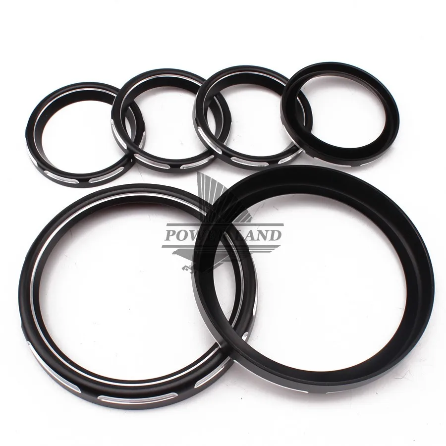 Motorcycle Black Aluminum Speedometer Cover Tachometer Trim Ring Case Protector for Harley Classic Street Road Glide 1986-Up
Motorcycle Black Aluminum Speedometer Cover Tachometer Trim Ring Case Protector for Harley Classic Street Road Glide 1986-Up