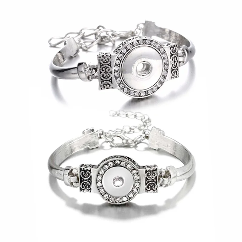 Crystal 126 Fashion Vintage Engraving Fit 12mm 18mm Snap Button Metal Bracelet Bangle Interchangeable Charm Jewelry Women Gift
Crystal 126 Fashion Vintage Engraving Fit 12mm 18mm Snap Button Metal Bracelet Bangle Interchangeable Charm Jewelry Women Gift