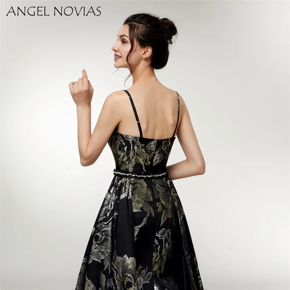 ANGEL NOVIAS Abendkleider Long Formal Black Jacquard Mermaid Evening Dress 2020 with Straps Party Dress Robe De Soiree Longue
ANGEL NOVIAS Abendkleider Long Formal Black Jacquard Mermaid Evening Dress 2020 with Straps Party Dress Robe De Soiree Longue