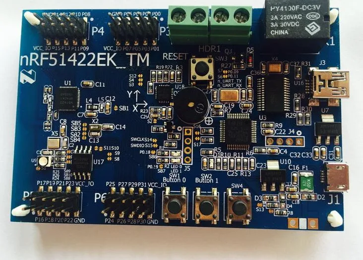 nRF51422 ANT bluetooth4.0BLE development board The third generation chip 32KRAM nRF51422 4.1BLE/ANT development board
nRF51422 ANT bluetooth4.0BLE development board The third generation chip 32KRAM nRF51422 4.1BLE/ANT development board