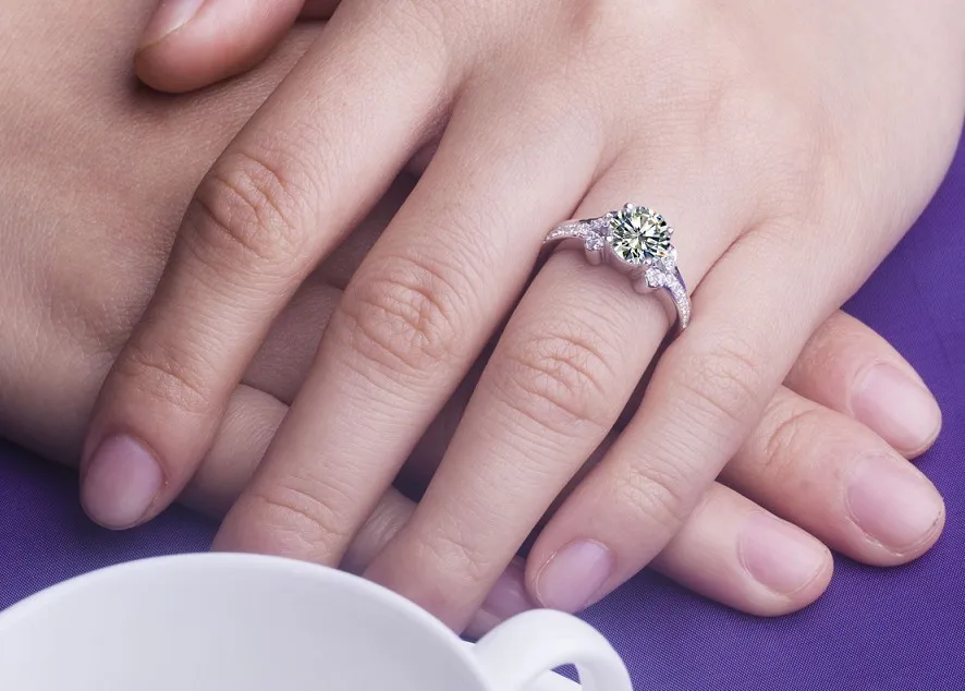 2 Carat Solid White Gold Round Excellent Genuine Lovely Diamond Gold Engagement Ring Best Party Invitation Accessories
2 Carat Solid White Gold Round Excellent Genuine Lovely Diamond Gold Engagement Ring Best Party Invitation Accessories