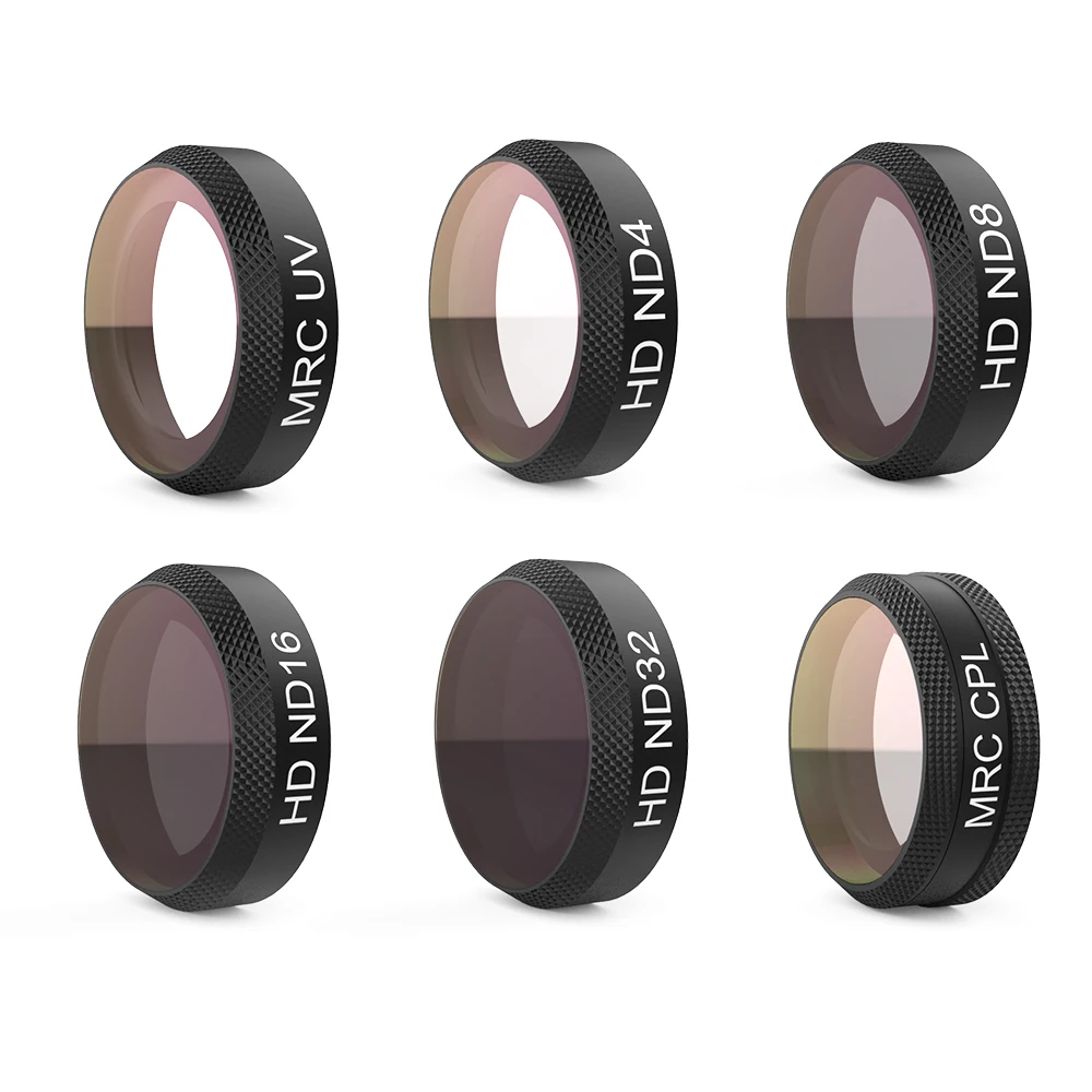 PGYTECH PGY Filter set for DJI Mavic Air Lens Filters UV CPL ND4 ND8 ND16 ND32 Filter kit Mavic Air Drone Camera Accessory
PGYTECH PGY Filter set for DJI Mavic Air Lens Filters UV CPL ND4 ND8 ND16 ND32 Filter kit Mavic Air Drone Camera Accessory