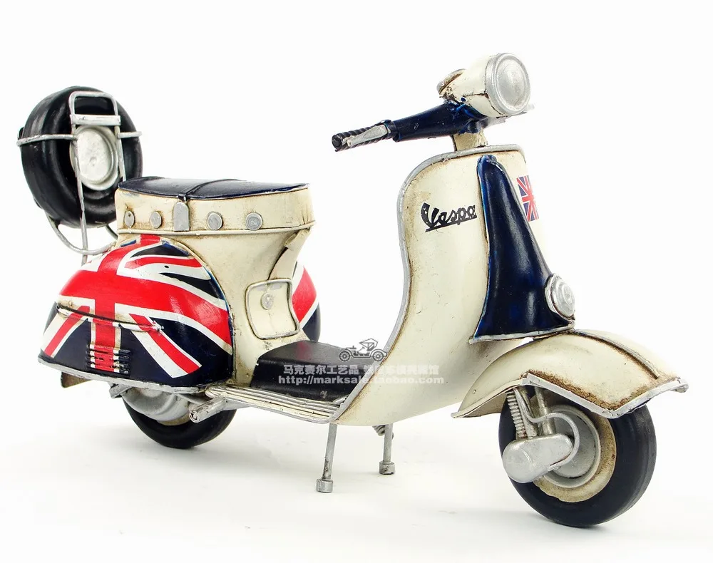 Retro Italy Style Handmade Metal Motorcycle Model Manual Home Decoration Art and Crafts For Coffee Shop Birthday &Christmas'Gift
Retro Italy Style Handmade Metal Motorcycle Model Manual Home Decoration Art and Crafts For Coffee Shop Birthday &Christmas'Gift