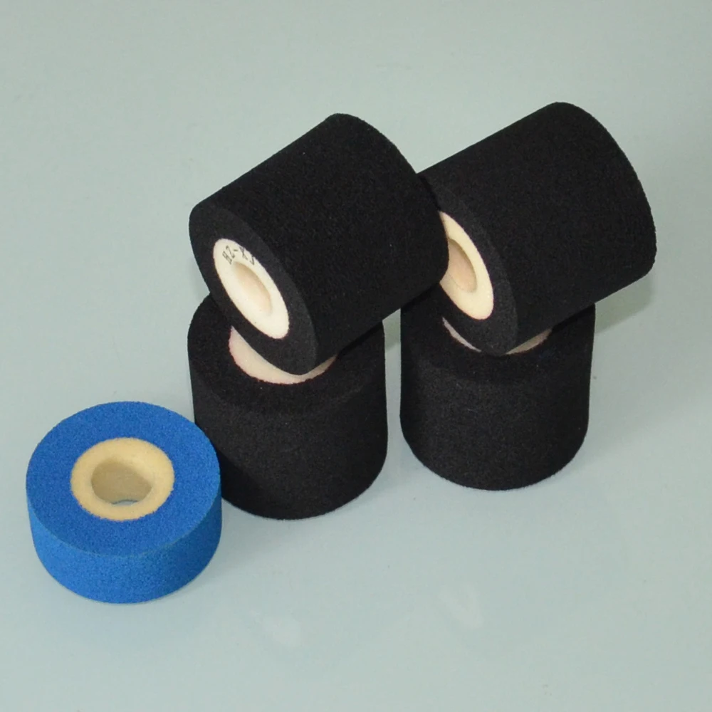 Black Diameter 36mm Height 40mm hot stamp coding machine ink roller for continuous band sealer
Black Diameter 36mm Height 40mm hot stamp coding machine ink roller for continuous band sealer