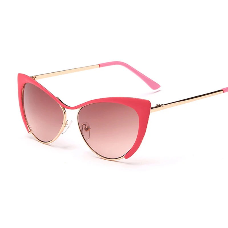 New Metal Frame Sexy Cat Eye Sunglasses for Women Coating Brand Vintage Sun Glasses Female retro de grau Femininos UV400
New Metal Frame Sexy Cat Eye Sunglasses for Women Coating Brand Vintage Sun Glasses Female retro de grau Femininos UV400
