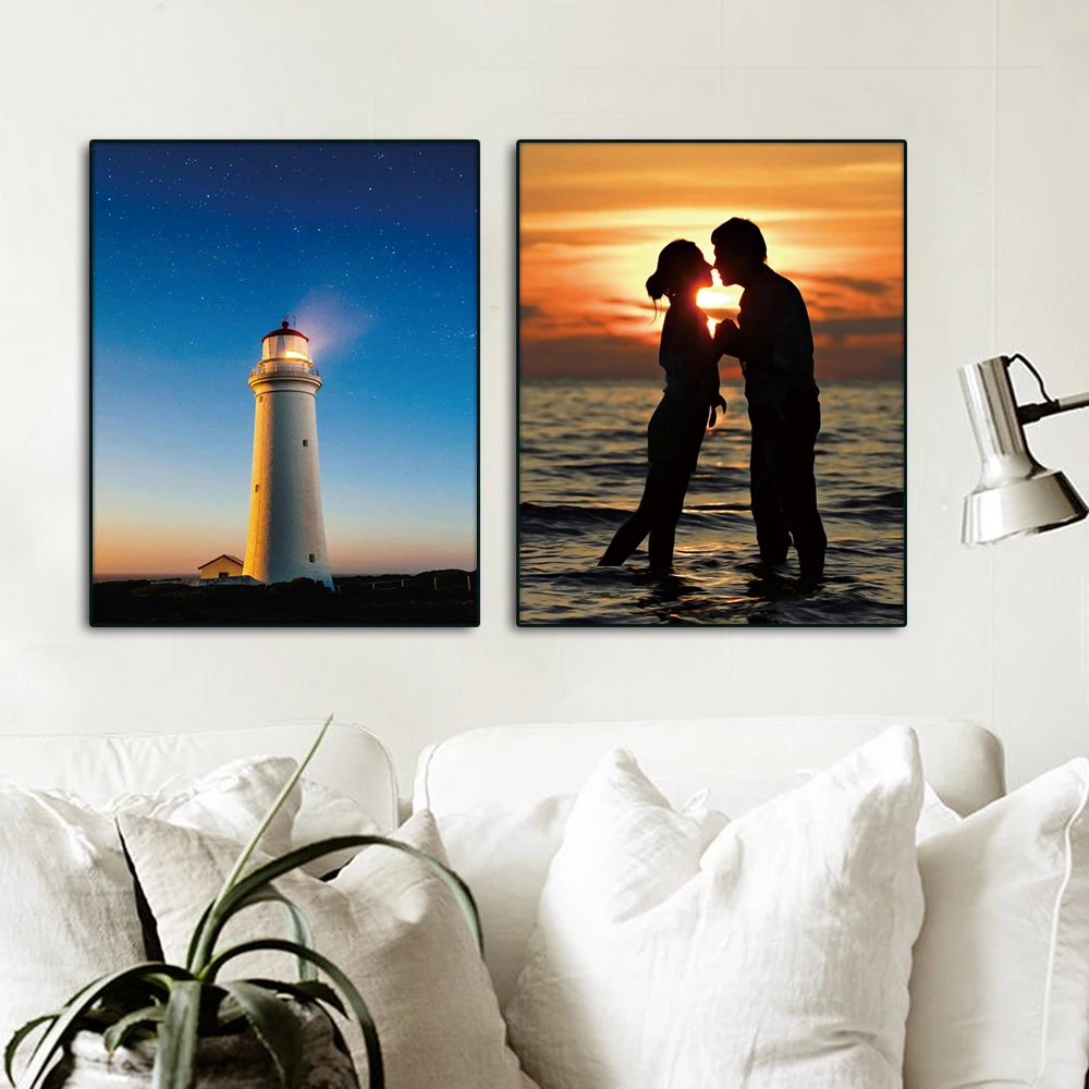 Lighthouse Lovers Wall Pictures Art Poster Print Canvas Painting Calligraphy Decorative Picture for Living Room Home Decor
Lighthouse Lovers Wall Pictures Art Poster Print Canvas Painting Calligraphy Decorative Picture for Living Room Home Decor