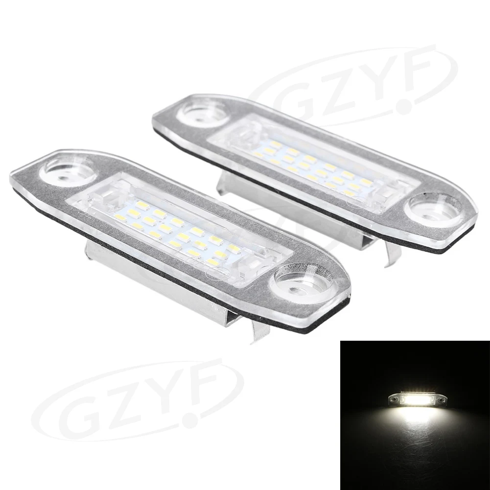 For Volvo C30 S40 6500K Car SMD LED Number License Plate Light Lamp ICE White 2PCS Automobile Lighting Part Accessories
For Volvo C30 S40 6500K Car SMD LED Number License Plate Light Lamp ICE White 2PCS Automobile Lighting Part Accessories