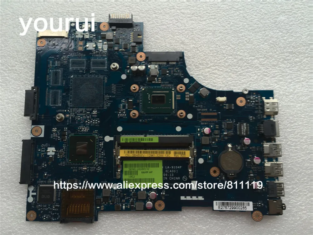 For DELL INSPIRON 15 3521 5521 VAW00 Laptop For Motherboard 6H8WV 06H8WV CN-06H8WV VAW00 LA-9104P NO Graphics w/ 1007u
For DELL INSPIRON 15 3521 5521 VAW00 Laptop For Motherboard 6H8WV 06H8WV CN-06H8WV VAW00 LA-9104P NO Graphics w/ 1007u