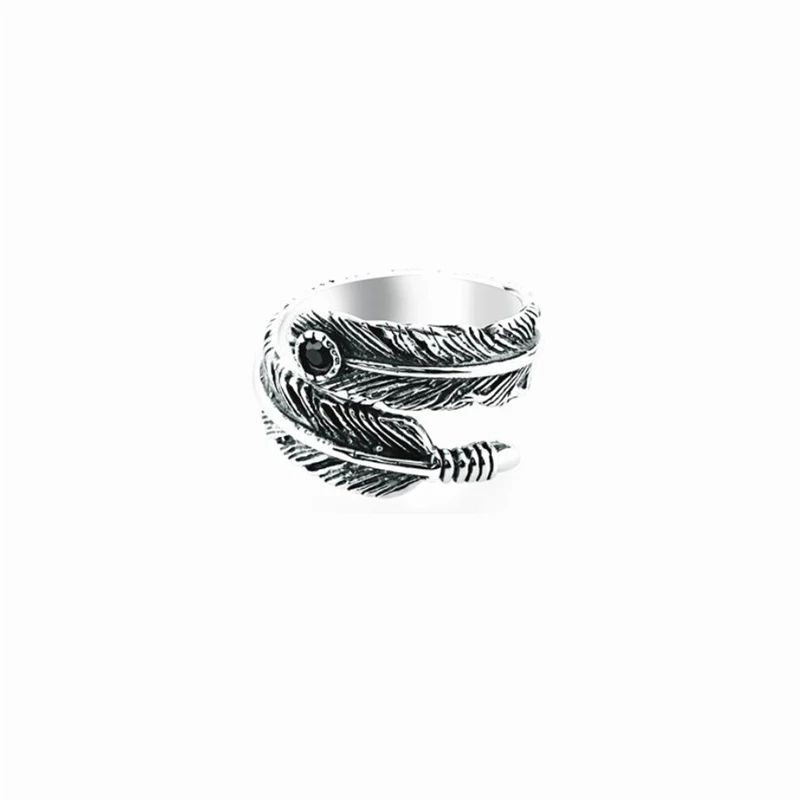 Sole Memory Fashion Leaves Feathers Retro Thai Silver Personality Silver Color Female Resizable Opening Rings SRI371
Sole Memory Fashion Leaves Feathers Retro Thai Silver Personality Silver Color Female Resizable Opening Rings SRI371
