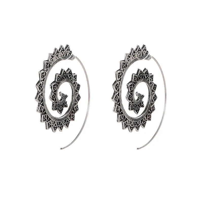 Boho Ethnic Style Vortex Gear Shape Crescent Shape Empaistic Silver Plated Golden Drop Earrings Dangle Earrings For Women
Boho Ethnic Style Vortex Gear Shape Crescent Shape Empaistic Silver Plated Golden Drop Earrings Dangle Earrings For Women