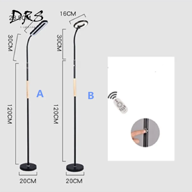 Simple Modern Floor Lamp Touch Remote Control LED Eye Protection Floor Lights Living Room Bedroom Study Vertical Lighting
Simple Modern Floor Lamp Touch Remote Control LED Eye Protection Floor Lights Living Room Bedroom Study Vertical Lighting